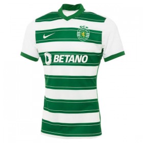 Jalkapallo Pelipaidat Sporting CP Kotipaita 2021-2022 Lyhythihainen